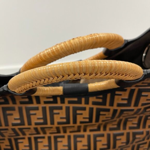 Fendi Runway Shopper Tote with Fendi Strap (JB1372) - Picture 3 of 14